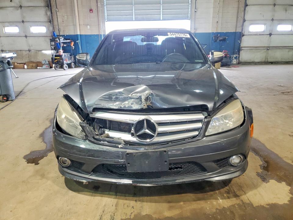 2009 Mercedes-benz C-klasse VIN WDDGF81X99R084020 COPART salvage auction — FRONT END, MI - CERTIFICATE OF TITLE, sold $600 on 2026-07-10 (photo 5)