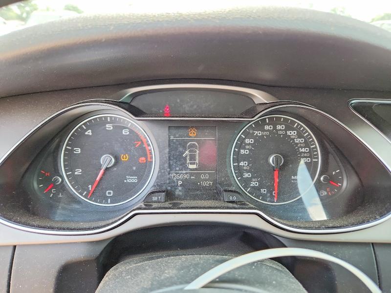 2013 Audi A4 VIN WAUEFAFL1DA060331 COPART salvage auction — FRONT END, Tx - Salvage Vehicle Title, sold $150 on 2026-07-24 (photo 9)