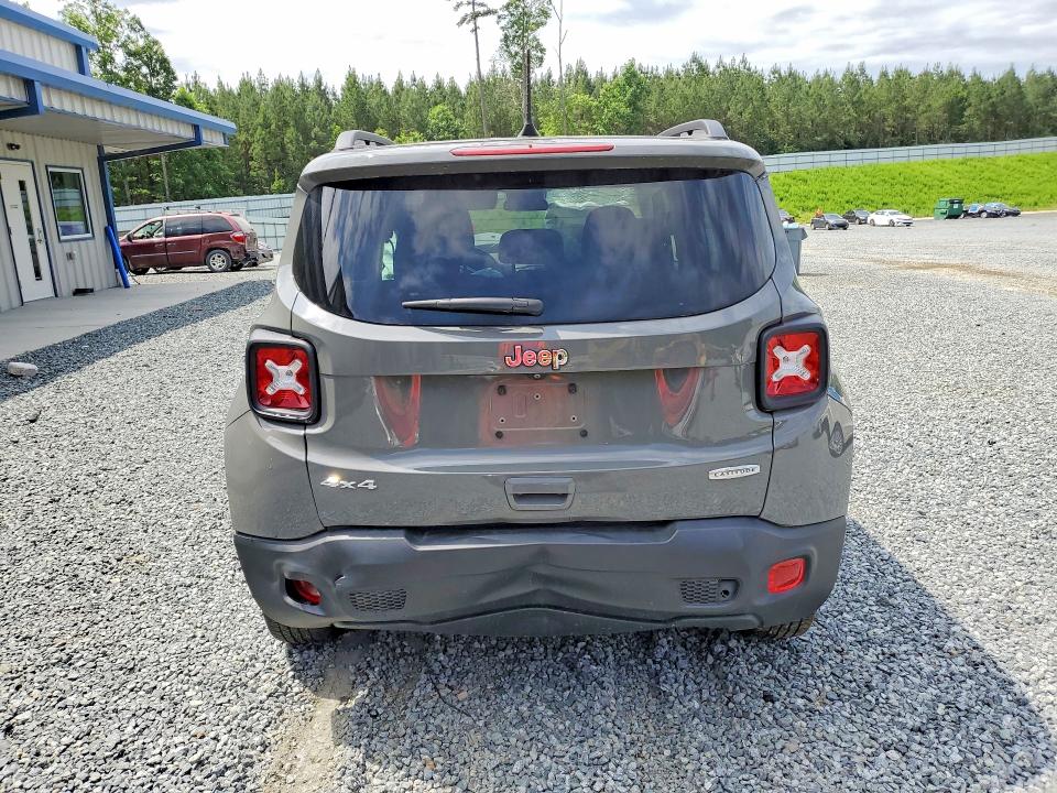 2020 Jeep Renegade VIN ZACNJBBB2LPL52909 COPART salvage auction — FRONT END, Nc - Salvage Certificate Of Title, sold $1,050 on 2026-08-06 (photo 6)