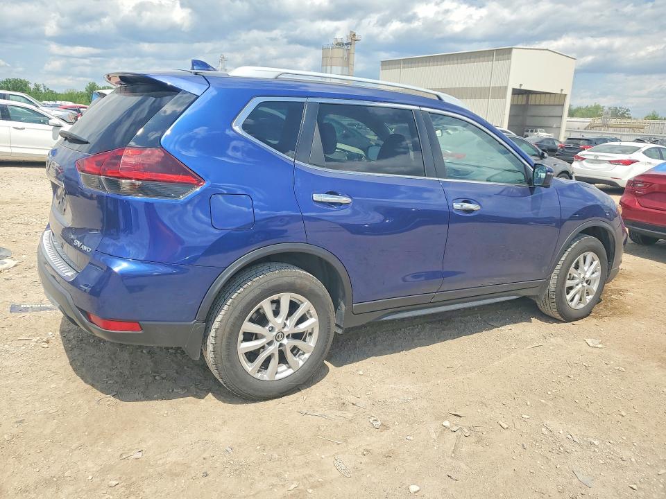 2018 Nissan Rogue VIN 5N1AT2MV0JC845116 COPART salvage auction — HAIL, Ks - Cert Of Title-Salvage, sold $2,050 on 2026-07-02 (photo 3)