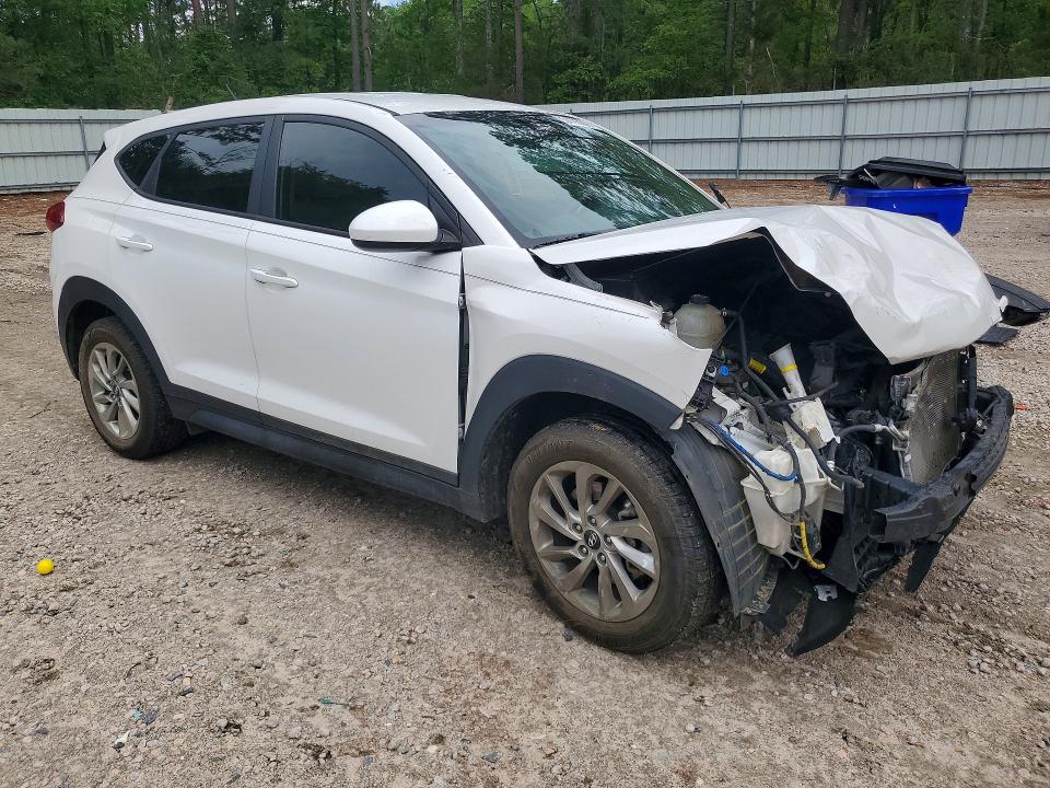 2018 Hyundai Tucson VIN KM8J23A42JU630478 COPART salvage auction — ALL OVER, Nc - Salvage Certificate Of Title, sold $2,350 on 2026-07-17 (photo 4)