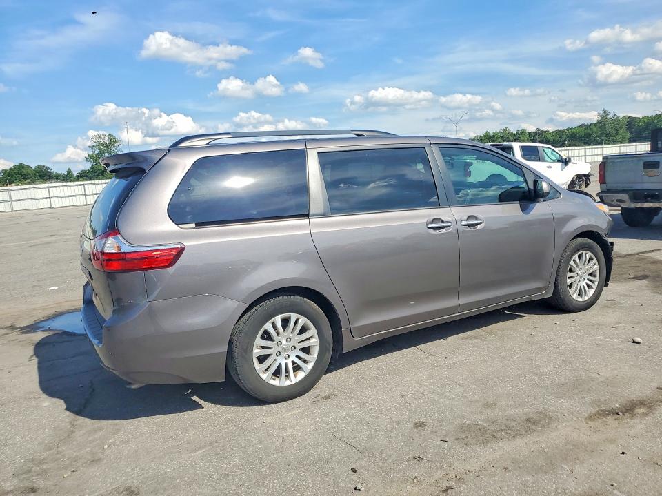 2016 Toyota Sienna VIN 5TDYK3DC1GS700233 COPART salvage auction — FRONT END, Nc - Salvage Certificate Of Title, sold $5,000 on 2026-07-02 (photo 3)