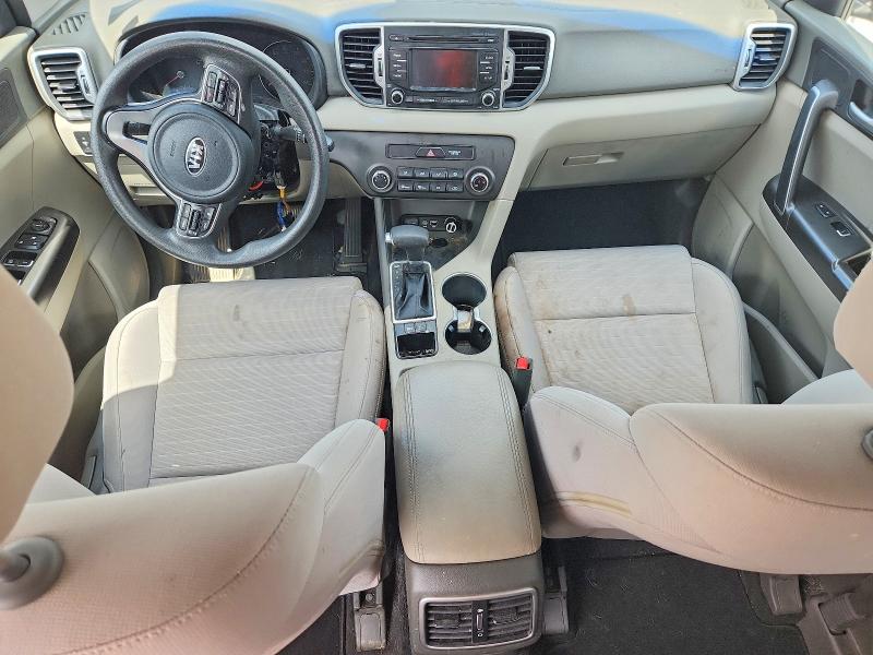 2018 Kia Sportage VIN KNDPM3AC3J7374172 COPART salvage auction — FRONT END, Ky - Cert Of Title-Salvage, sold $2,400 on 2026-07-09 (photo 8)