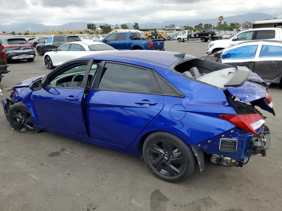 2023 Hyundai Elantra VIN KMHLM4AJ0PU083959 COPART salvage auction — REAR END, Ca - Salvage Certificate, sold $575 on 2026-07-13 (photo 2)