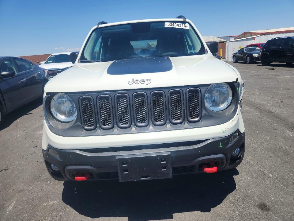 2016 Jeep VIN ZACCJBCT2GPD14720 COPART salvage auction — FRONT END, Nv - Salvage Title, sold $2,650 on 2026-08-10 (photo 5)