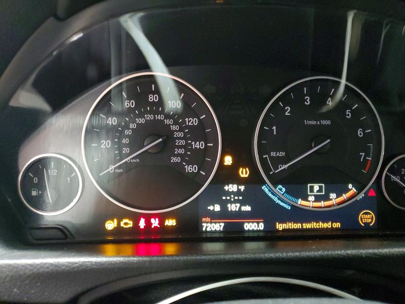2013 BMW 3er VIN WBA3C1C59DF441451 COPART salvage auction — SIDE, Co - Public - Salvage Title, sold $1,450 on 2026-07-02 (photo 9)