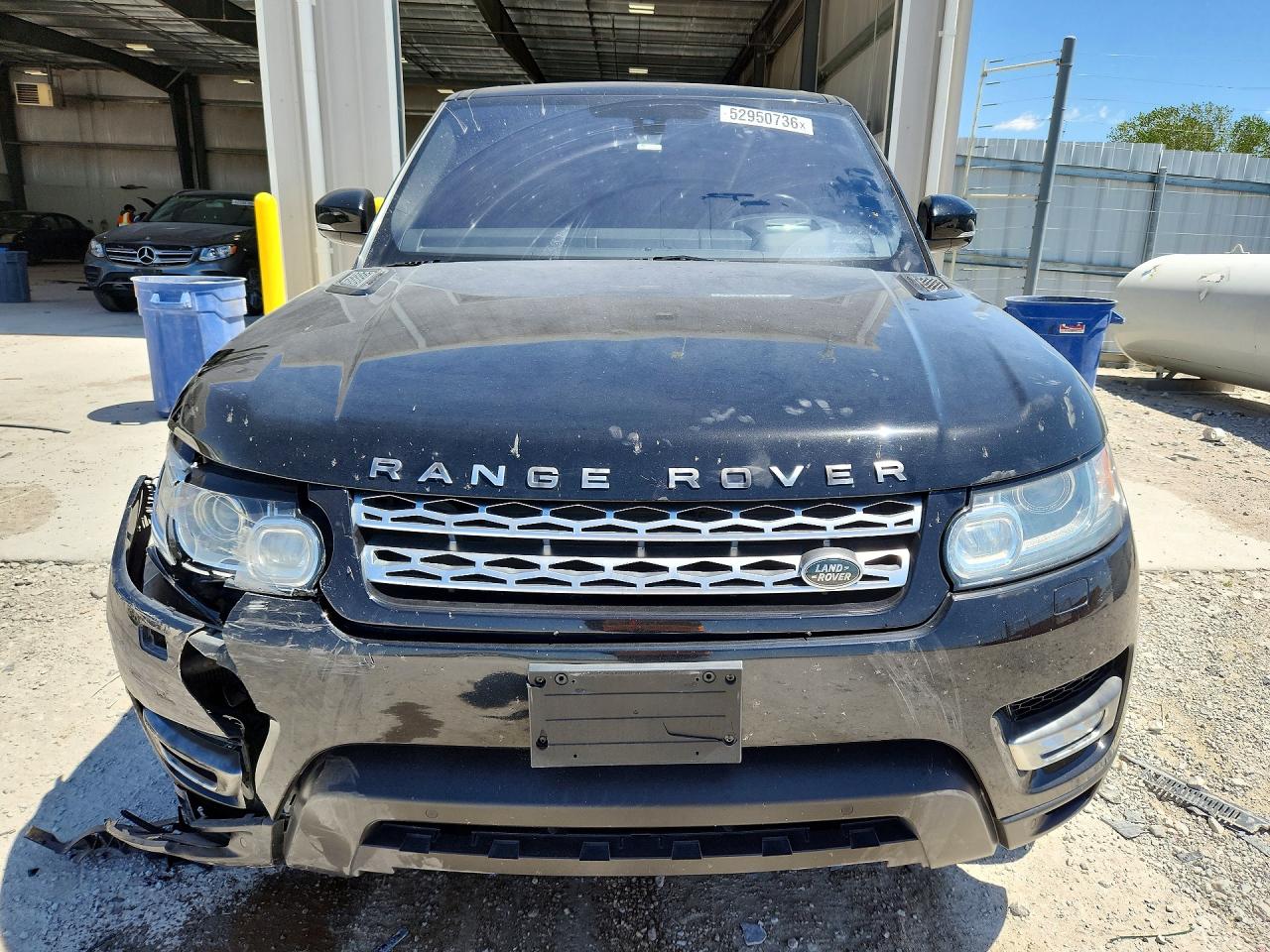 2016 Land Rover Range Rover Sport VIN SALWR2PF1GA115533 COPART salvage auction — Front End, NE - CERT OF TITLE-SALVAGE, sold $6,300 on 2026-06-30 (photo 5)
