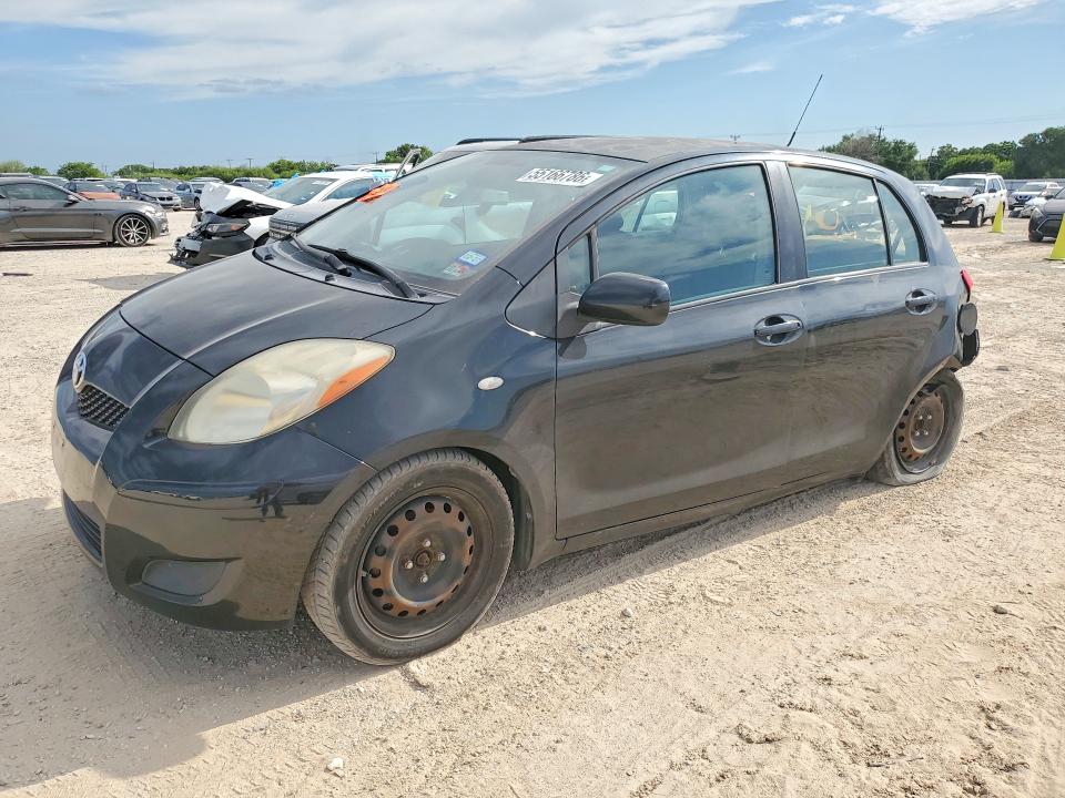 2011 Toyota Yaris VIN JTDKT4K30B5330516 COPART salvage auction — REAR END, Tx - Salvage Vehicle Title, sold $1,000 on 2026-07-16 (photo 1)