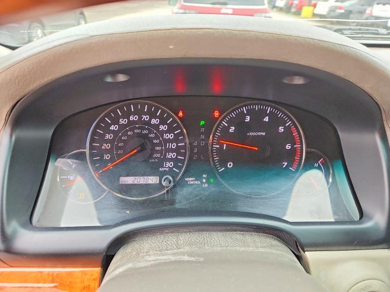 2004 Lexus Gx 470 VIN JTJBT20X740034738 COPART salvage auction — MINOR DENT/SCRATCHES, In - Certificate Of Title (P), sold $350 on 2026-07-13 (photo 9)
