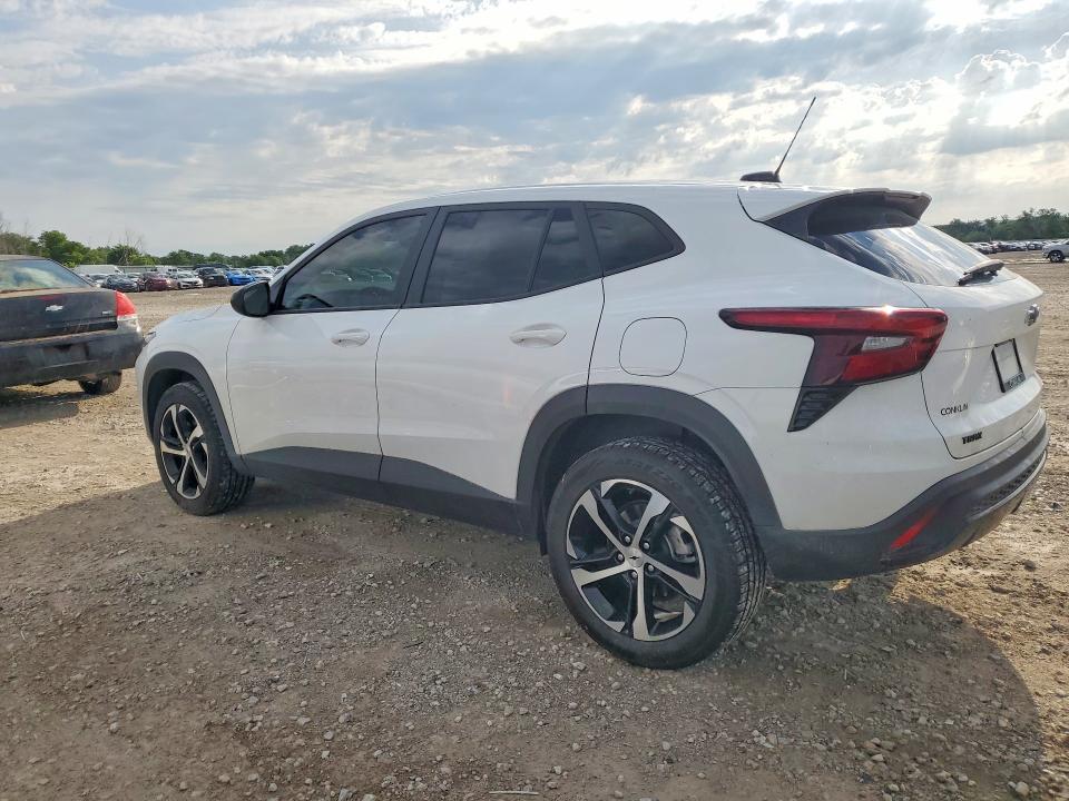 2024 Chevrolet Trax VIN KL77LGE21RC143928 COPART salvage auction — HAIL, Ks - Cert Of Title-Salvage, sold $9,100 on 2026-07-22 (photo 2)