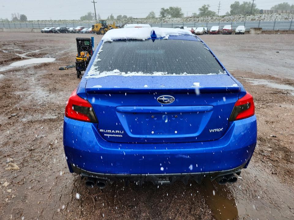 2016 Subaru VIN JF1VA1J62G8803647 COPART salvage auction — FRONT END, Id - Salvage Certificate Of Title, sold $3,250 on 2026-07-13 (photo 6)