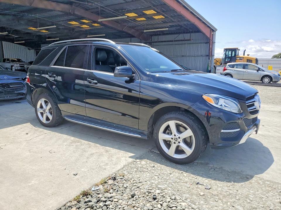 2018 Mercedes-benz Gle class VIN 4JGDA5HB1JB073641 COPART salvage auction — REAR END, Ca - Salvage Certificate, sold $9,100 on 2026-07-09 (photo 4)