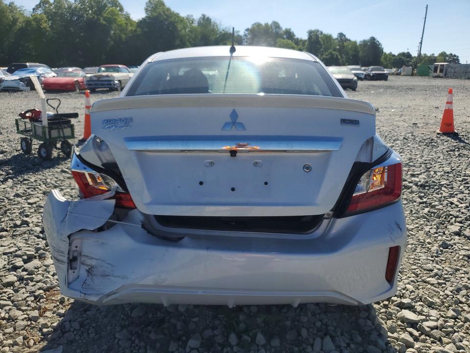 2024 Mitsubishi Mirage VIN ML32FUFJ9RHF15064 COPART salvage auction — REAR END, Fl - Certificate Of Destruction, sold $2,250 on 2026-07-22 (photo 6)