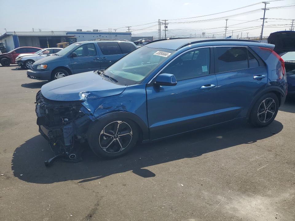 2025 Kia VIN KNDCR3LE2S5306974 COPART salvage auction — FRONT END, Ca - Salvage Certificate, sold $7,600 on 2026-07-27 (photo 1)