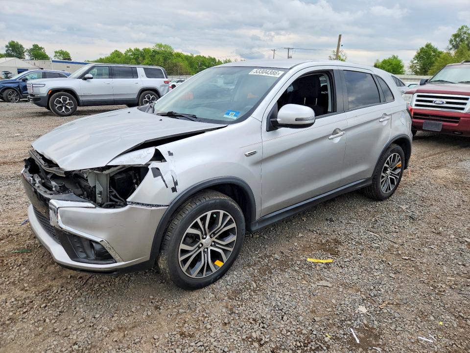 2018 Mitsubishi VIN JA4AR3AU4JU020415 COPART salvage auction — FRONT END, NJ - CERT OF TITLE-SALVAGE (P), sold $2,300 on 2026-07-02 (photo 1)