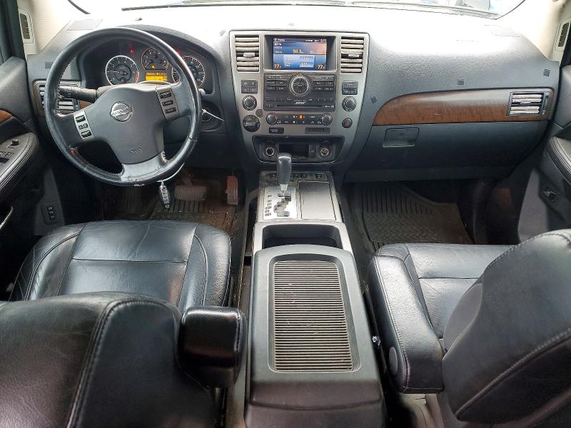 2008 Nissan Armada VIN 5N1AA08C98N600929 COPART salvage auction — FRONT END, Or - Salvage Title Certificate, sold $1,000 on 2026-07-27 (photo 8)
