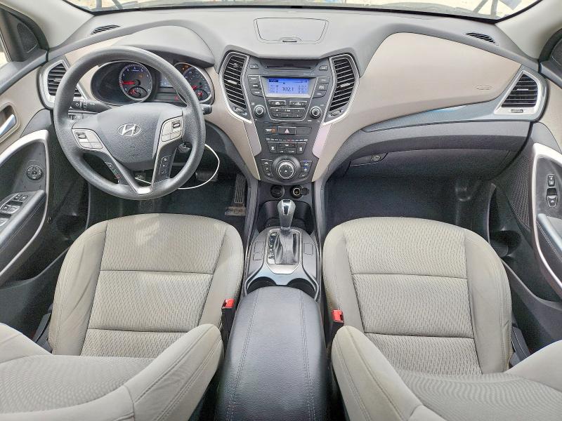 2015 Hyundai Santa fe VIN 5XYZT3LB9FG302905 COPART salvage auction — FRONT END, Ky - Bill Of Sale/Part Only/No Titl, sold $1,150 on 2026-07-02 (photo 8)