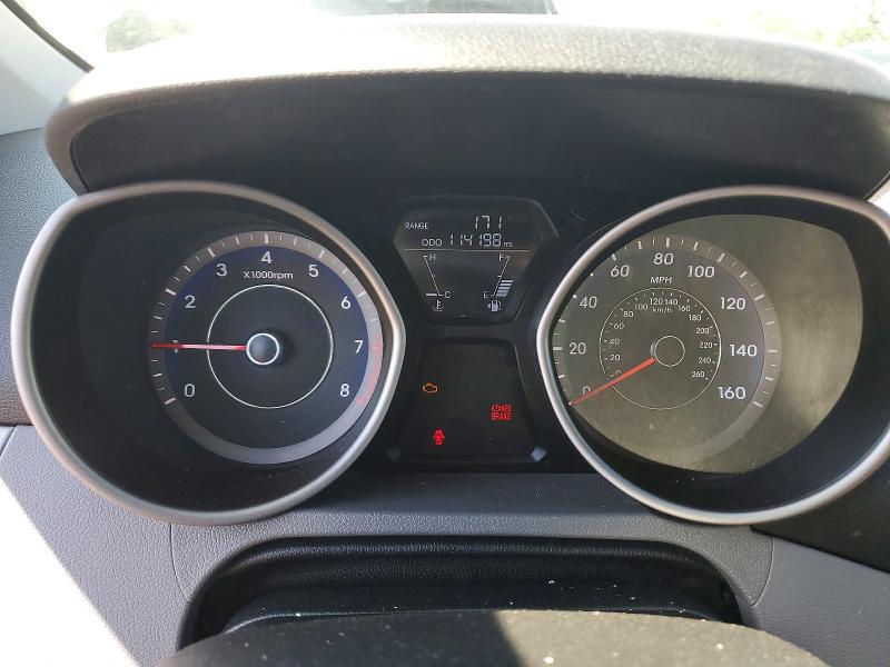 2013 Hyundai Elantra VIN KMHDH6AE3DU002701 COPART salvage auction — REAR END, Md - Cert Of Salvage < 75% Damage, sold $675 on 2026-07-27 (photo 9)