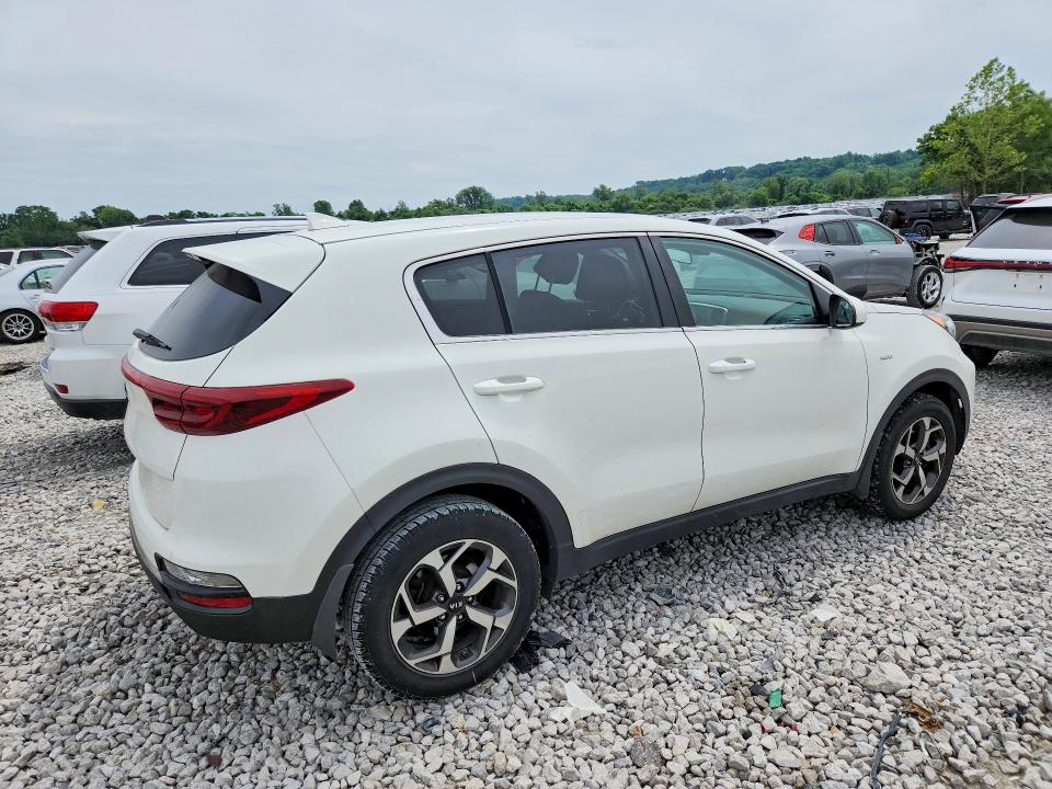 2020 Kia VIN KNDPMCAC3L7810019 COPART salvage auction — HAIL, Wv - Salvage Certificate, sold $4,850 on 2026-07-27 (photo 3)