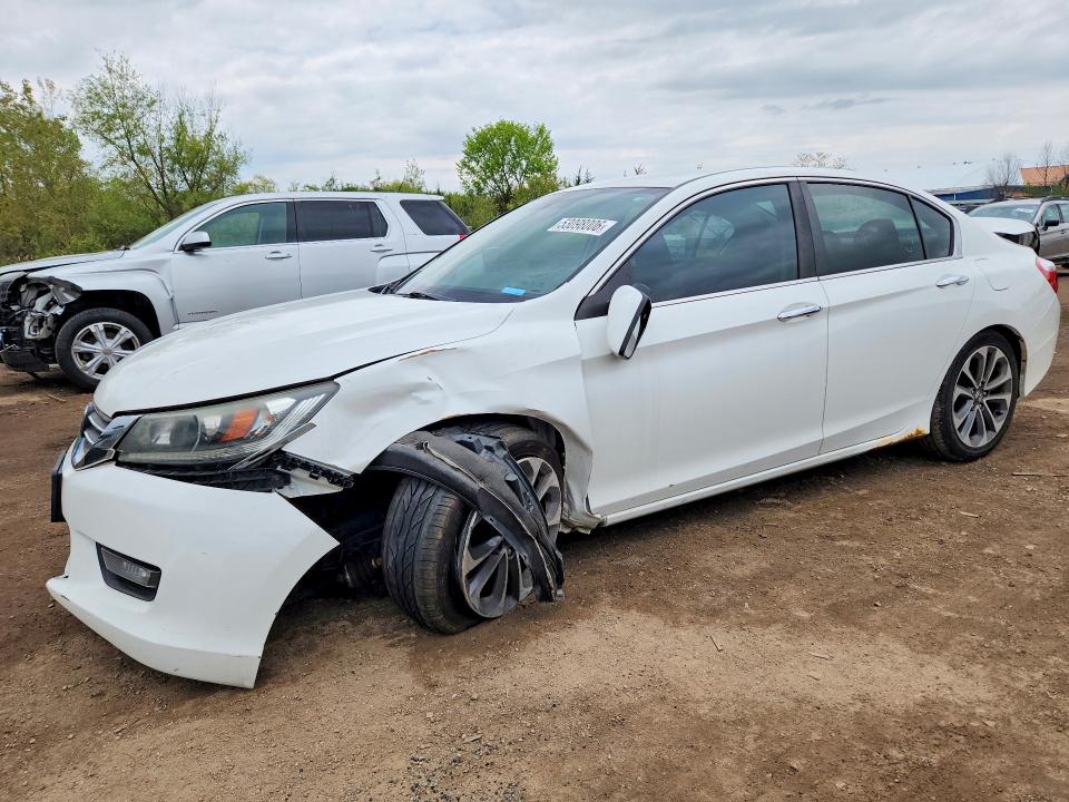 2014 Honda VIN 1HGCR2F57EA231997 COPART salvage auction — FRONT END, Oh - Cert Of Title-Salvage, sold $850 on 2026-07-02 (photo 1)