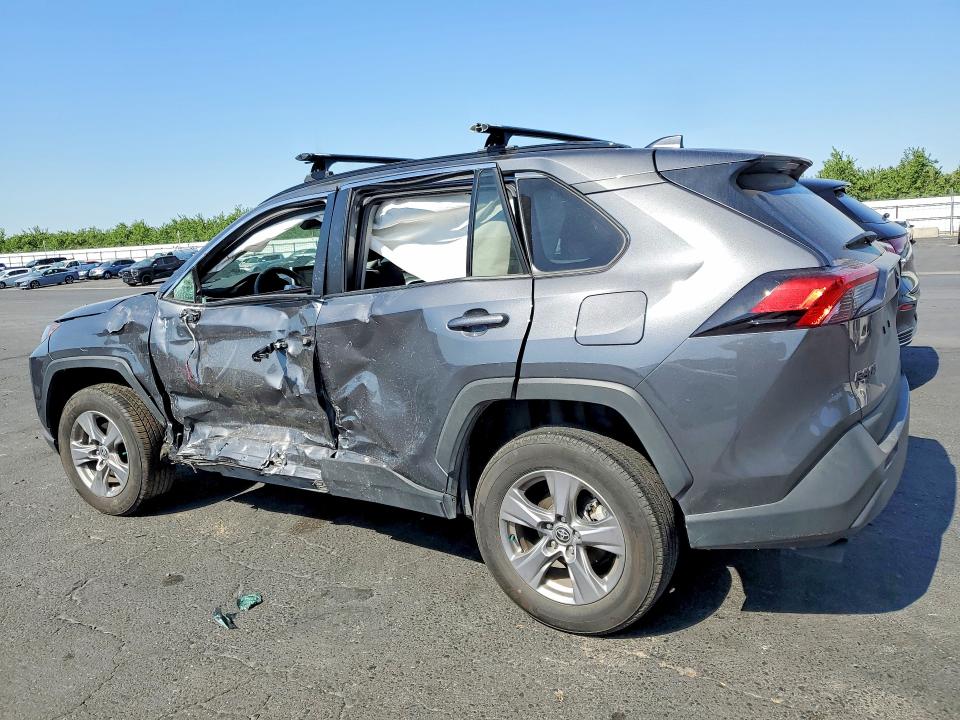 2025 Toyota Rav 4 VIN 2T3W1RFVXSW383703 COPART salvage auction — SIDE, TX - SALVAGE VEHICLE TITLE, sold $8,100 on 2026-07-30 (photo 2)