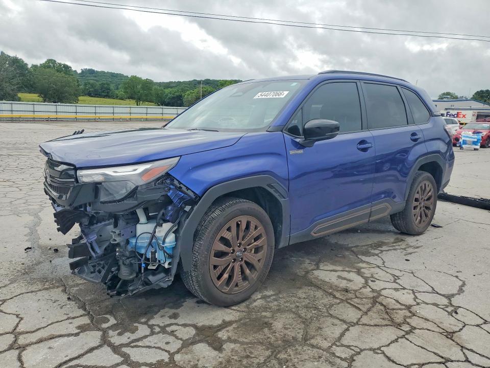 2025 Subaru Forester VIN JF2SLSJD7SH419000 COPART salvage auction — FRONT END, Tn - Salvage Certificate, sold $8,600 on 2026-07-29 (photo 1)