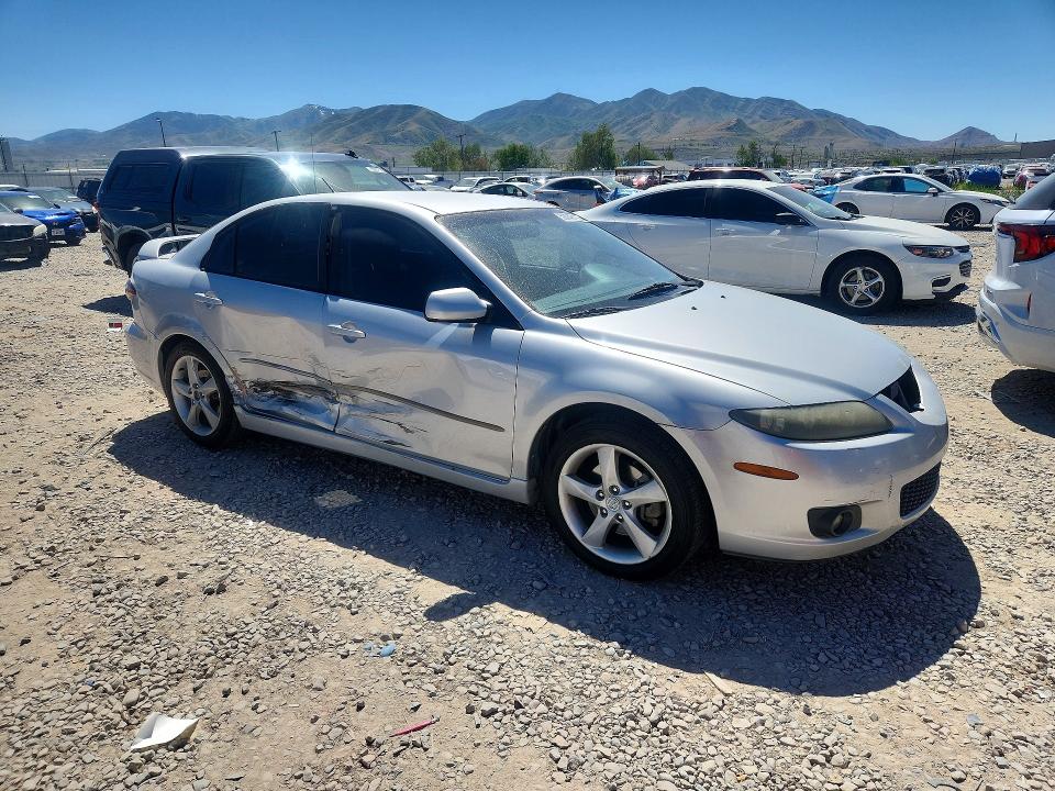 2006 Mazda 6 VIN 1YVHP84D765M37493 COPART salvage auction — SIDE, Ut - Salvage Certificate, sold $200 on 2026-07-03 (photo 4)