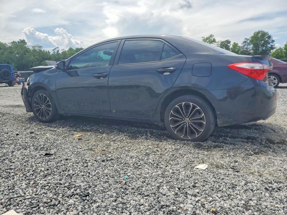 2015 Toyota Corolla VIN 5YFBURHEXFP281871 COPART salvage auction — FRONT END, SC - CERT OF TITLE-SALVAGE, sold $1,150 on 2026-07-06 (photo 2)