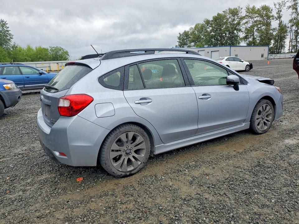 2016 Subaru Impreza VIN JF1GPAP62G8253736 COPART salvage auction — FRONT END, Wa - Bill Of Sale, sold $2,700 on 2026-07-20 (photo 3)