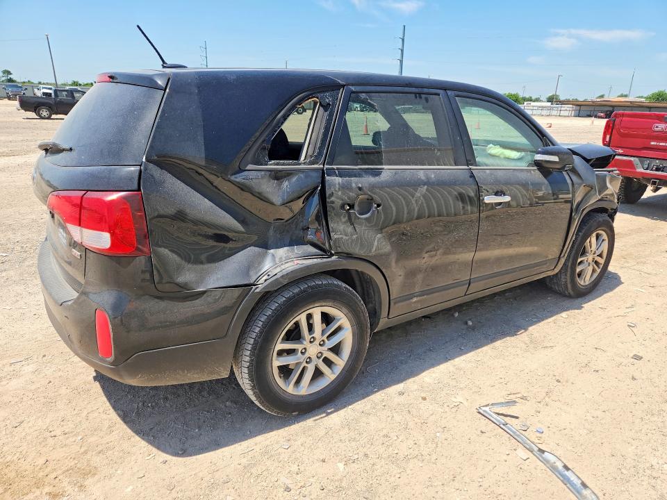 2014 Kia VIN 5XYKT3A61EG427659 COPART salvage auction — FRONT END, Tx - Salvage Vehicle Title, sold $375 on 2026-07-22 (photo 3)