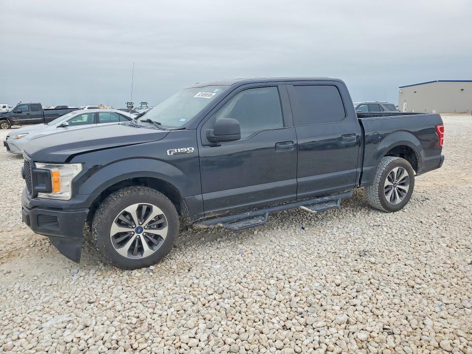 2019 Ford F-150 VIN 1FTEW1CP0KKE35109 COPART salvage auction — SIDE, Tx - Certificate Of Title, sold $4,750 on 2026-07-02 (photo 1)