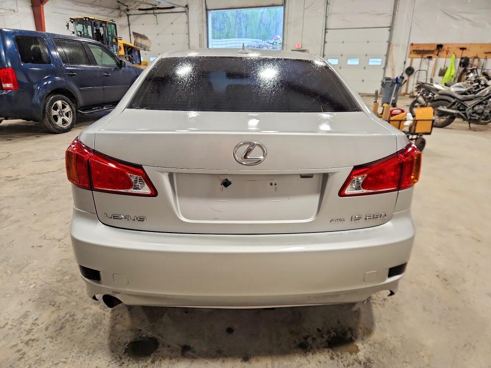 2009 Lexus Is 250 VIN JTHCK262795032471 COPART salvage auction — UNDERCARRIAGE, Vt - Certificate Of Title, sold $800 on 2026-07-27 (photo 6)