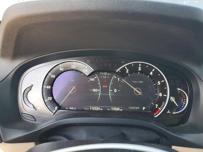 2019 BMW VIN 5UXTR9C58KLD90685 COPART salvage auction — FRONT END, Il - Salvage Certificate, sold $6,700 on 2026-07-28 (photo 9)
