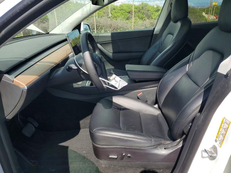 2021 Tesla Model y VIN 5YJYGAEE4MF251037 COPART salvage auction — FRONT END, Hi - Certificate Of Salvage, sold $2 on 2026-07-27 (photo 7)