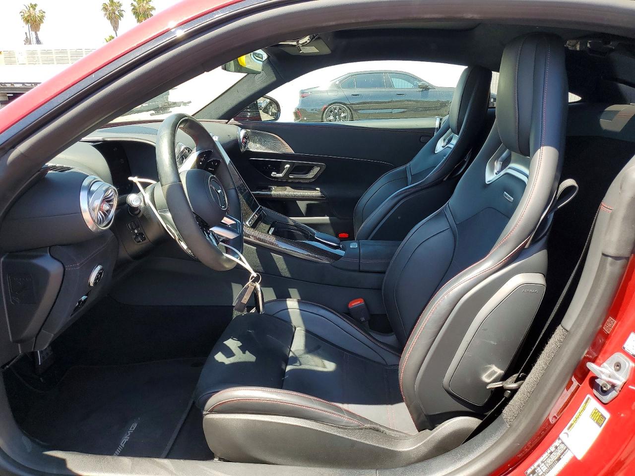 2024 Mercedes-Benz AMG-Class VIN W1KRJ8AB2RF003369 COPART salvage auction — Rear End, CA - SALVAGE CERTIFICATE, sold $76,000 on 2026-06-30 (photo 7)