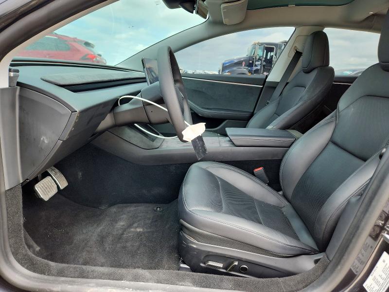 2024 Tesla Model 3 VIN 5YJ3E1EB1RF801677 COPART salvage auction — FRONT END, Tx - Salvage Vehicle Title, sold $14,500 on 2026-07-16 (photo 7)
