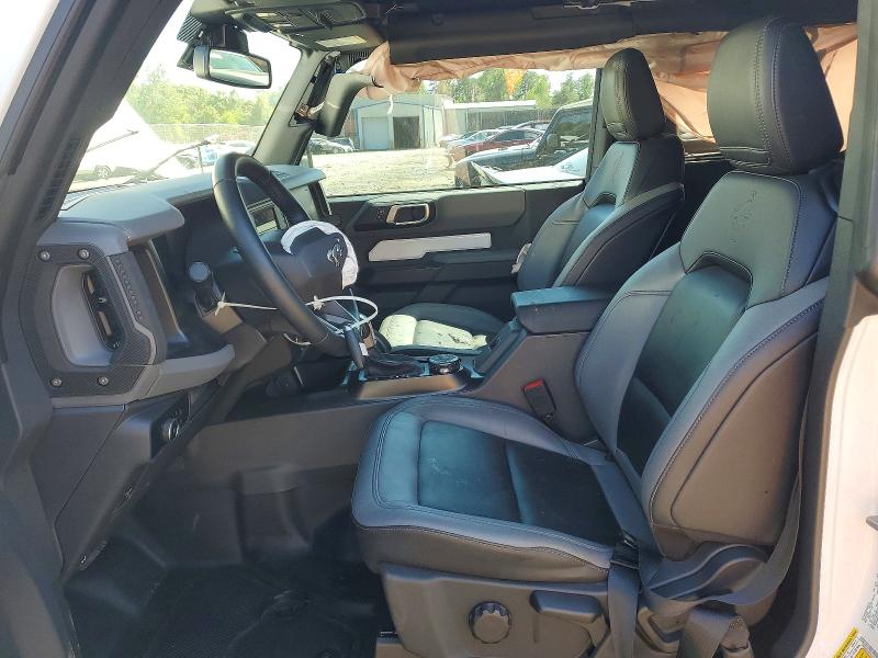 2023 Ford Bronco VIN 1FMDE5AH3PLC19317 COPART salvage auction — FRONT END, Md - Cert Of Salvage > 75% Damage, sold $7,000 on 2026-07-02 (photo 7)