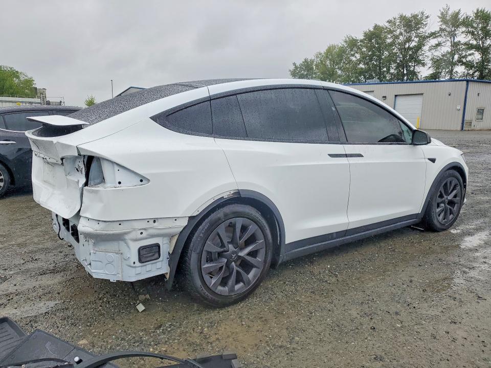 2023 Tesla VIN 7SAXCBE57PF365585 COPART salvage auction — REAR END, Salvage Title, sold $30,750 on 2026-07-13 (photo 3)