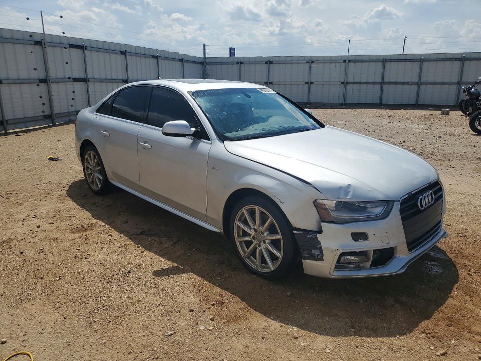 2014 Audi A4 VIN WAUEFAFL8EA115939 COPART salvage auction — VANDALISM, TX - CERTIFICATE OF TITLE, sold $100 on 2026-07-07 (photo 4)