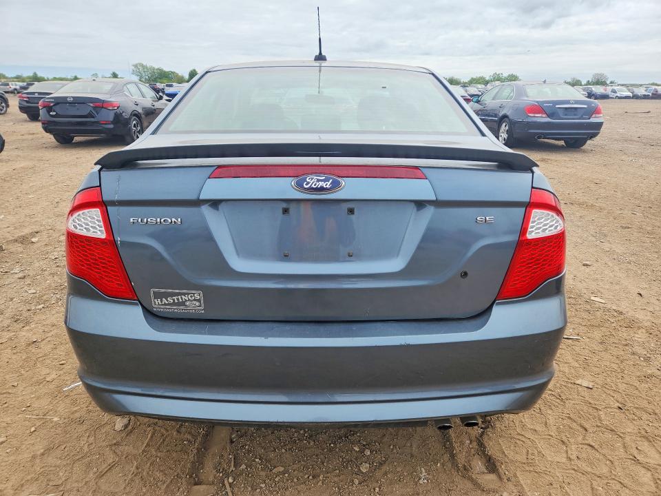 2012 Ford Fusion VIN 3FAHP0HAXCR317127 COPART salvage auction — FRONT END, Il - Salvage Certificate, sold $1,450 on 2026-07-02 (photo 6)
