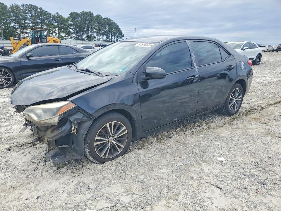 2016 Toyota Corolla VIN 5YFBURHE0GP486715 COPART salvage auction — FRONT END, Id - Salvage Certificate Of Title, sold $3,250 on 2026-07-20 (photo 1)
