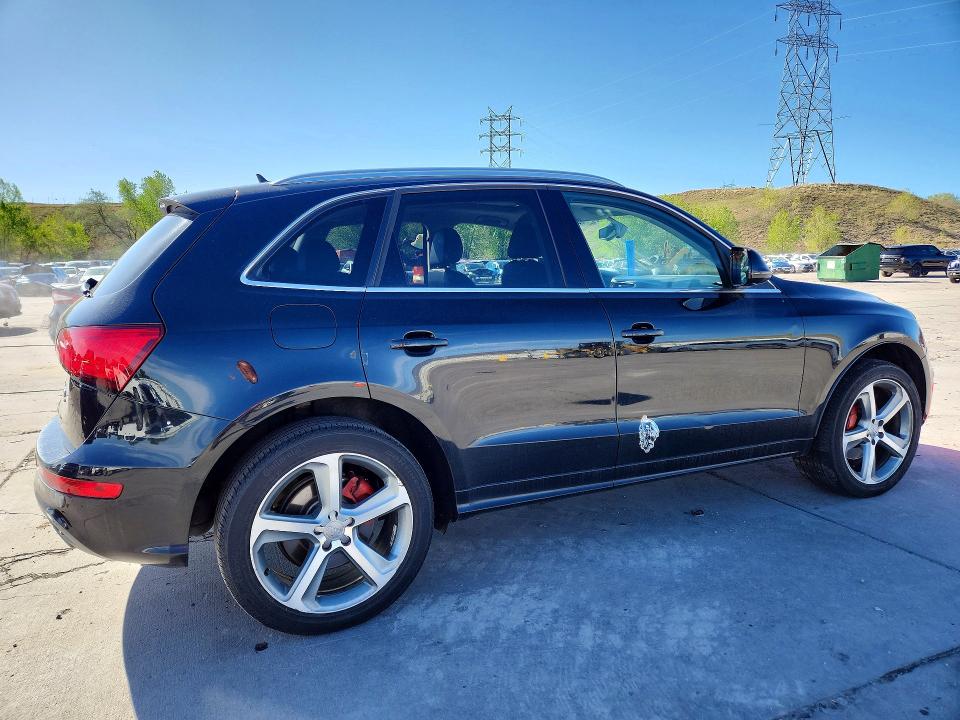 2014 Audi Q5 VIN WA1DGAFP5EA029237 COPART salvage auction — NORMAL WEAR, Tx - Salvage Vehicle Title, sold $750 on 2026-08-03 (photo 3)