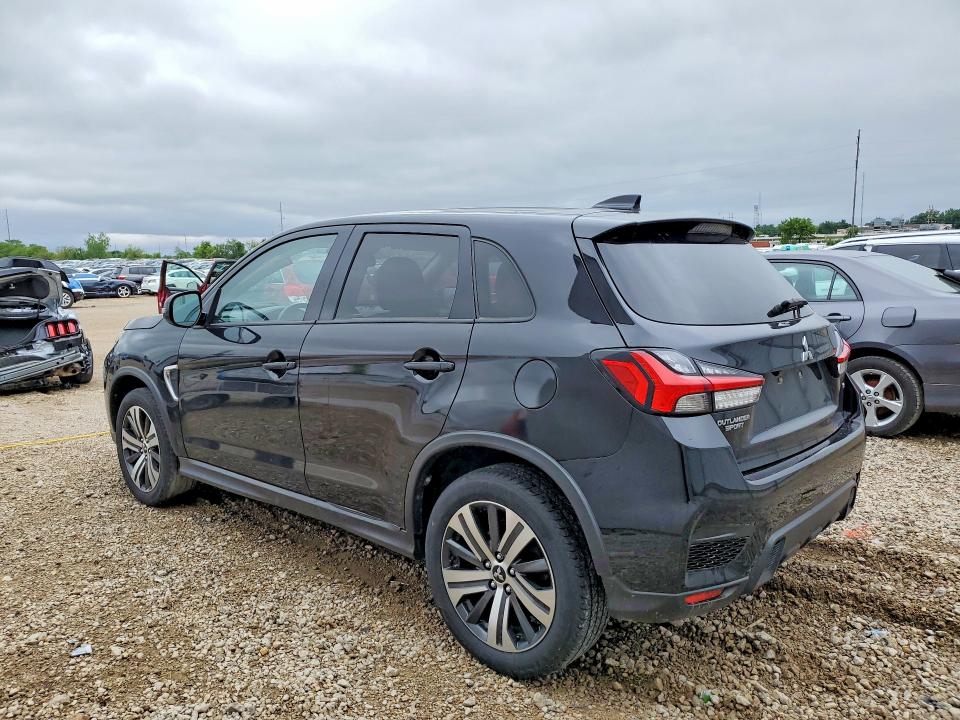 2020 Mitsubishi Outlander VIN JA4AP4AU4LU028383 COPART salvage auction — HAIL, Ia - Cert Of Title-Salvage Title, sold $4,000 on 2026-07-15 (photo 2)