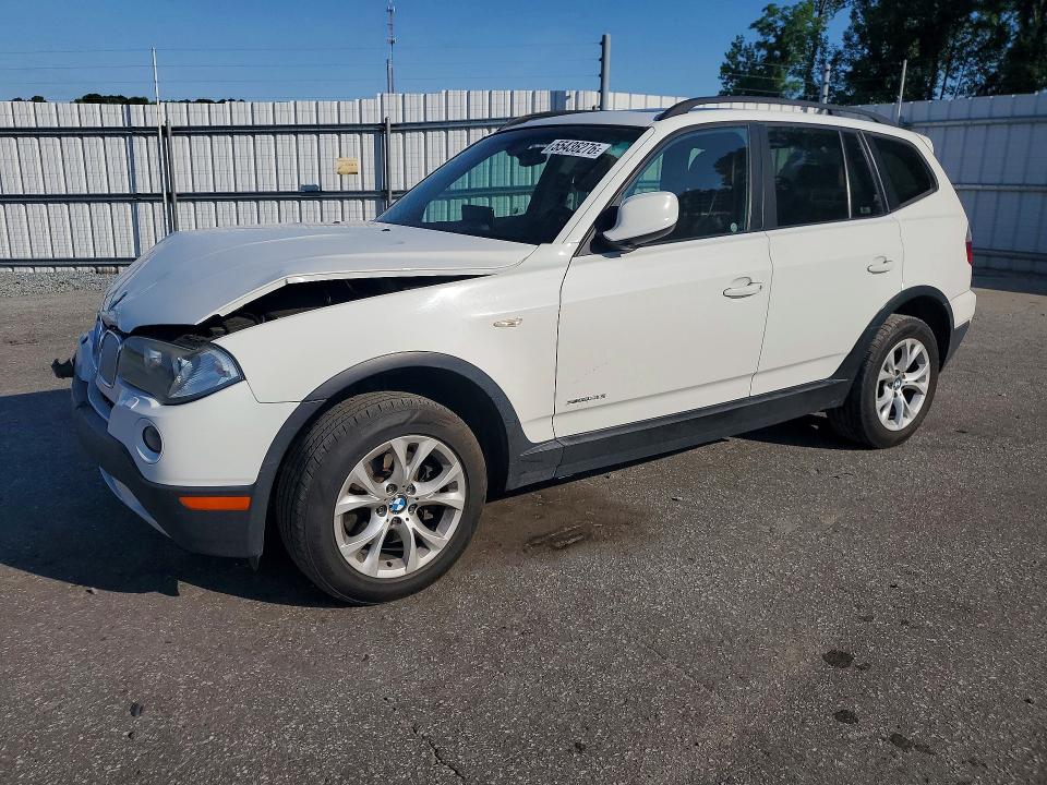 2010 BMW X3 VIN WBXPC9C44AWJ36013 COPART salvage auction — REAR END, Nc - Salvage Certificate Of Title, sold $250 on 2026-07-28 (photo 1)