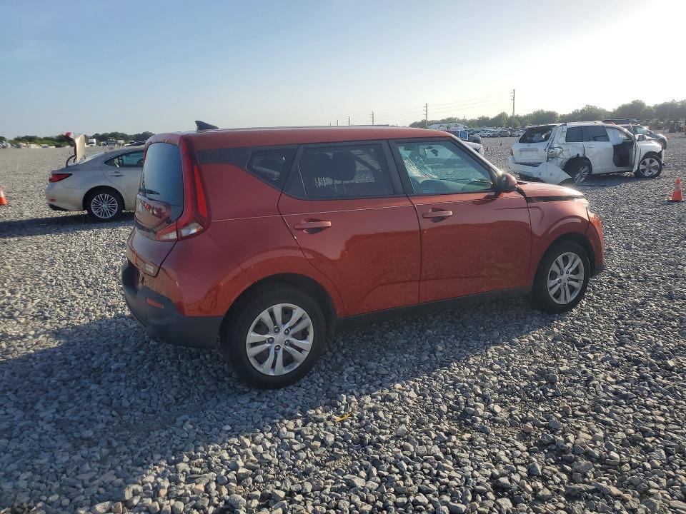 2021 Kia Soul VIN KNDJ23AU7M7754429 COPART salvage auction — SIDE, Fl - Certificate Of Destruction, sold $2,550 on 2026-07-02 (photo 3)