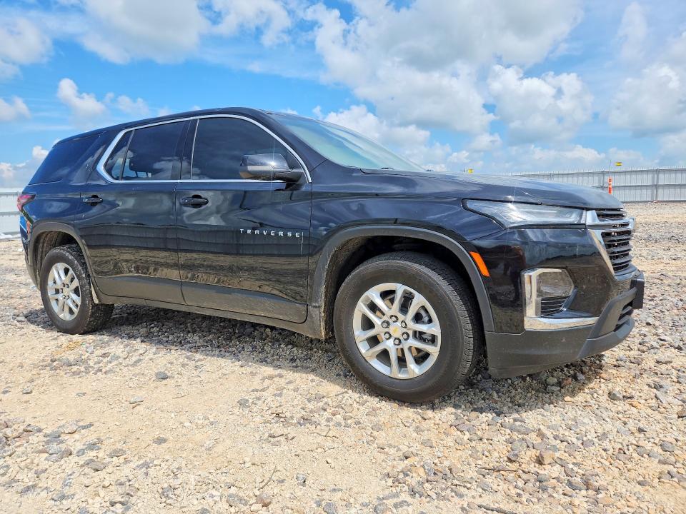 2022 Chevrolet Traverse VIN 1GNEVFKWXNJ118156 COPART salvage auction — HAIL, Mo - Salvage Certificate Of Title, sold $8,400 on 2026-07-27 (photo 4)