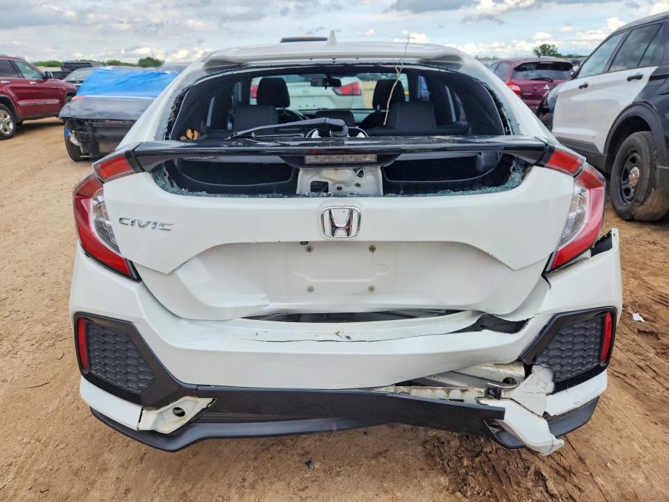 2019 Honda Civic VIN SHHFK7H67KU225010 COPART salvage auction — REAR END, Tx - Salvage Vehicle Title, sold $3,850 on 2026-07-16 (photo 6)