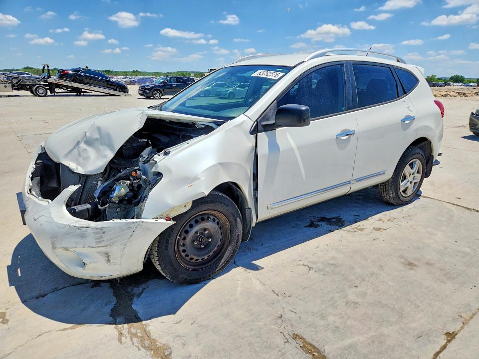 2014 Nissan Rogue VIN JN8AS5MT5EW621159 COPART salvage auction — FRONT END, TX - CERTIFICATE OF TITLE, sold $425 on 2026-07-20 (photo 1)