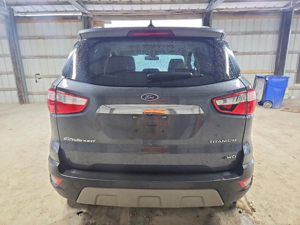 2021 Ford Ecosport VIN MAJ6S3KL2MC403291 COPART salvage auction — FRONT END, Tn - Salvage Certificate, sold $175 on 2026-07-21 (photo 6)