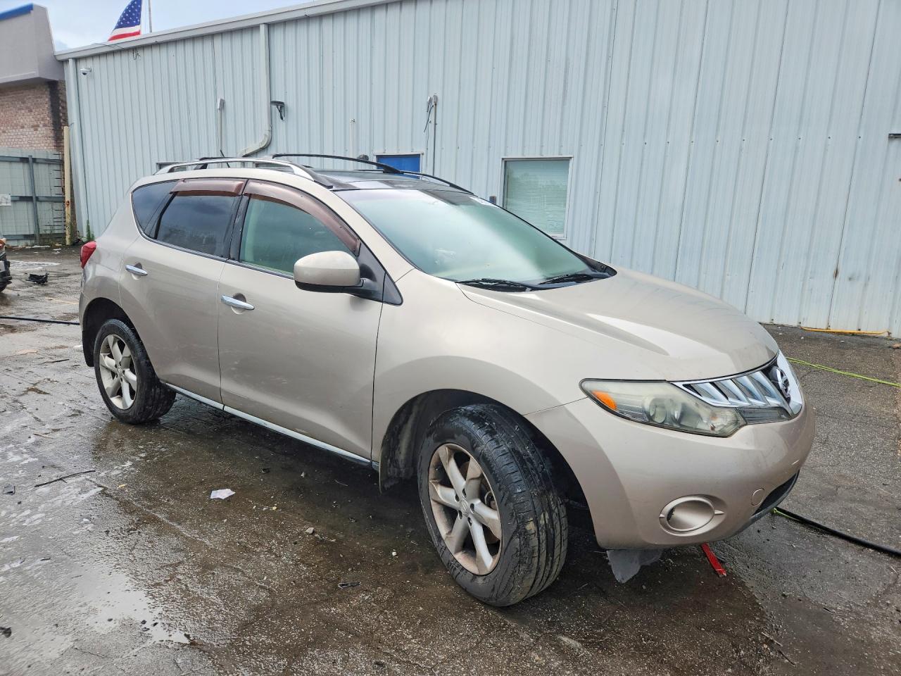 2010 Nissan Murano VIN JN8AZ1MU7AW011402 COPART salvage auction — Vandalized, AL - CERT OF TITLE-SALVAGE TITLE, sold $300 on 2026-06-25 (photo 4)